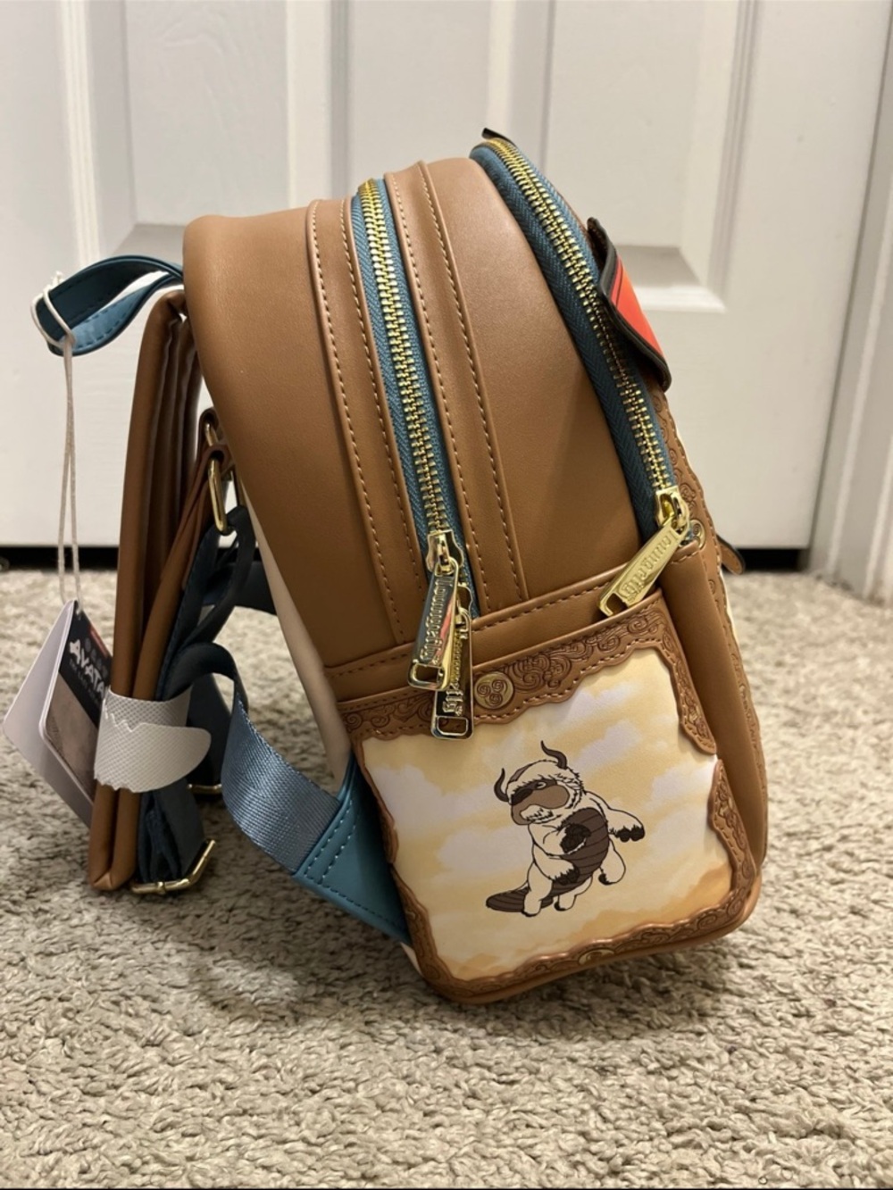 NWT Loungefly Avatar: The Last Airbender Aang Glider Mini Backpack - Picture 3 of 5